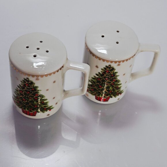 George Good Christmas Tree Japan holiday porcelain - Picture 2 of 14